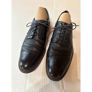 Cole Haan mens black oxford leather shoes 10.5 M
